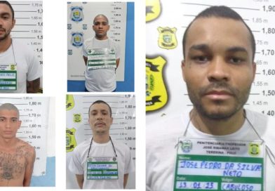 Cinco detentos fogem de penitenciária em Parnaíba; PM faz buscas pelos fugitivos