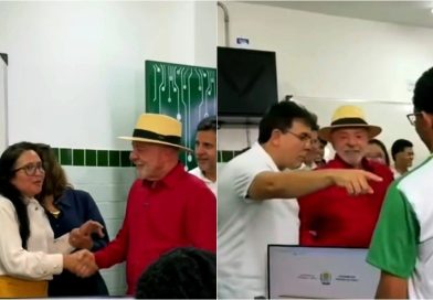 Lula visita escola em Teresina durante agenda oficial no Piauí
