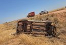 Motorista morre e crianças ficam feridas após capotamento de transporte