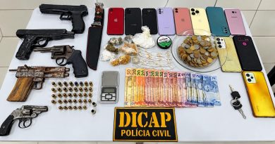 Foragido condenado por matar comparsa é capturado após tentar fugir e sofrer fratura exposta em Timon
