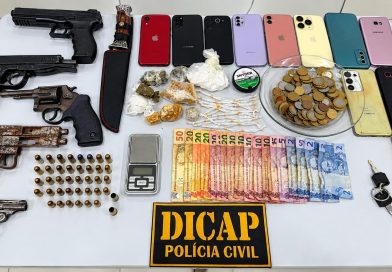 Foragido condenado por matar comparsa é capturado após tentar fugir e sofrer fratura exposta em Timon