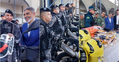 Piauí reforça segurança com novas viaturas, 10 motos e mais de 3 mil coletes