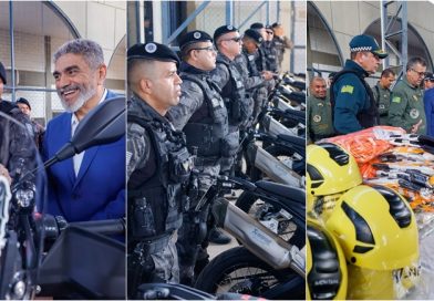 Piauí reforça segurança com novas viaturas, 10 motos e mais de 3 mil coletes