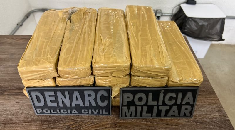 Mais de 14 kg de maconha são apreendidos em transportadora na zona Sul de Teresina