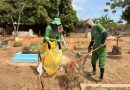 Cemitérios da zona Norte de Teresina recebem mutirão de limpeza para o Dia de Finados