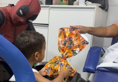 HUT abre comemorações pelo dia da criança com música, personagens e atividades recreativas