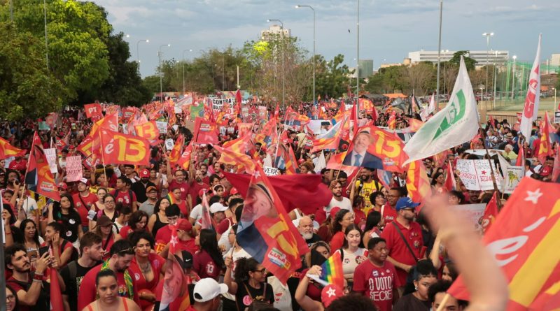 PT realiza ato em Teresina e estabelece meta de 80% dos votos para Lula no Piauí