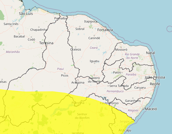 Inmet emite alerta de tempestades para cidades do Piauí nesta terça-feira (27)