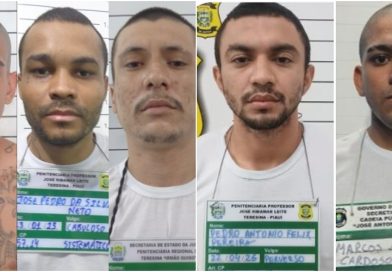Dois dos cinco presos que fugiram da Penitenciária de Parnaíba são recapturados no litoral do Piauí