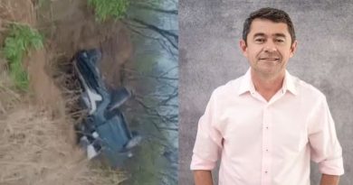 Prefeito capota carro durante viagem para Teresina; vereador fica ferido